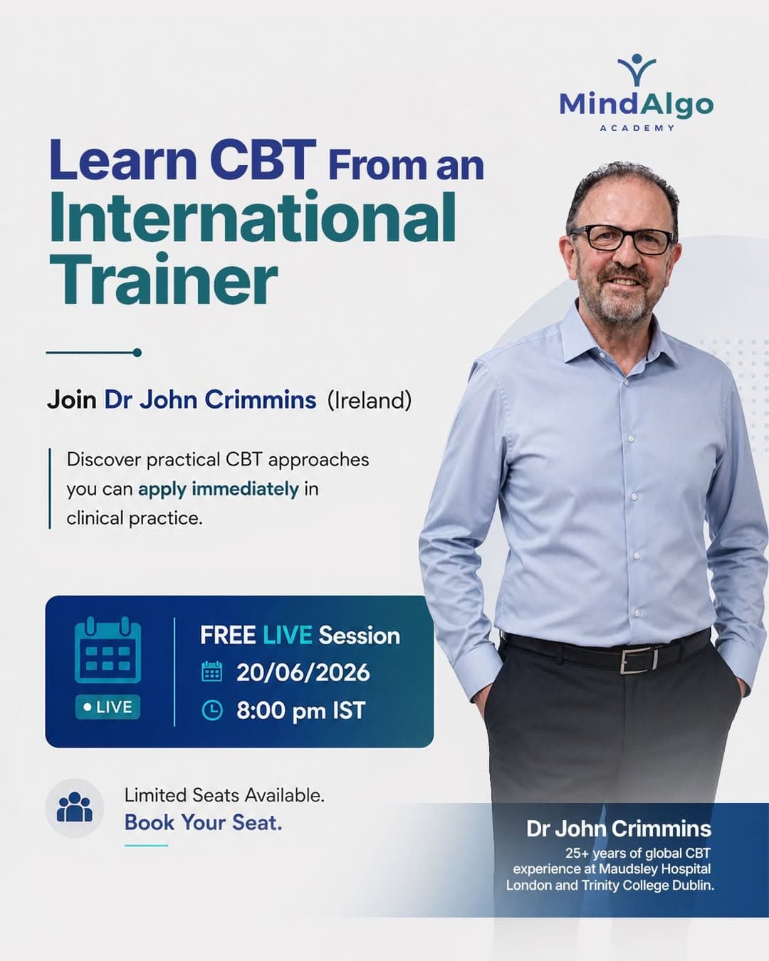 Learn CBT From an International Trainer